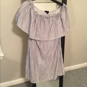 J crew xs seersucker dress